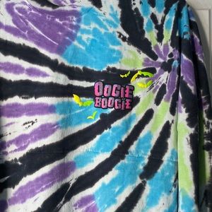 Disney Nightmare Before Christmas Oogie Boogie Bash Tie Dye Spirit Jersey